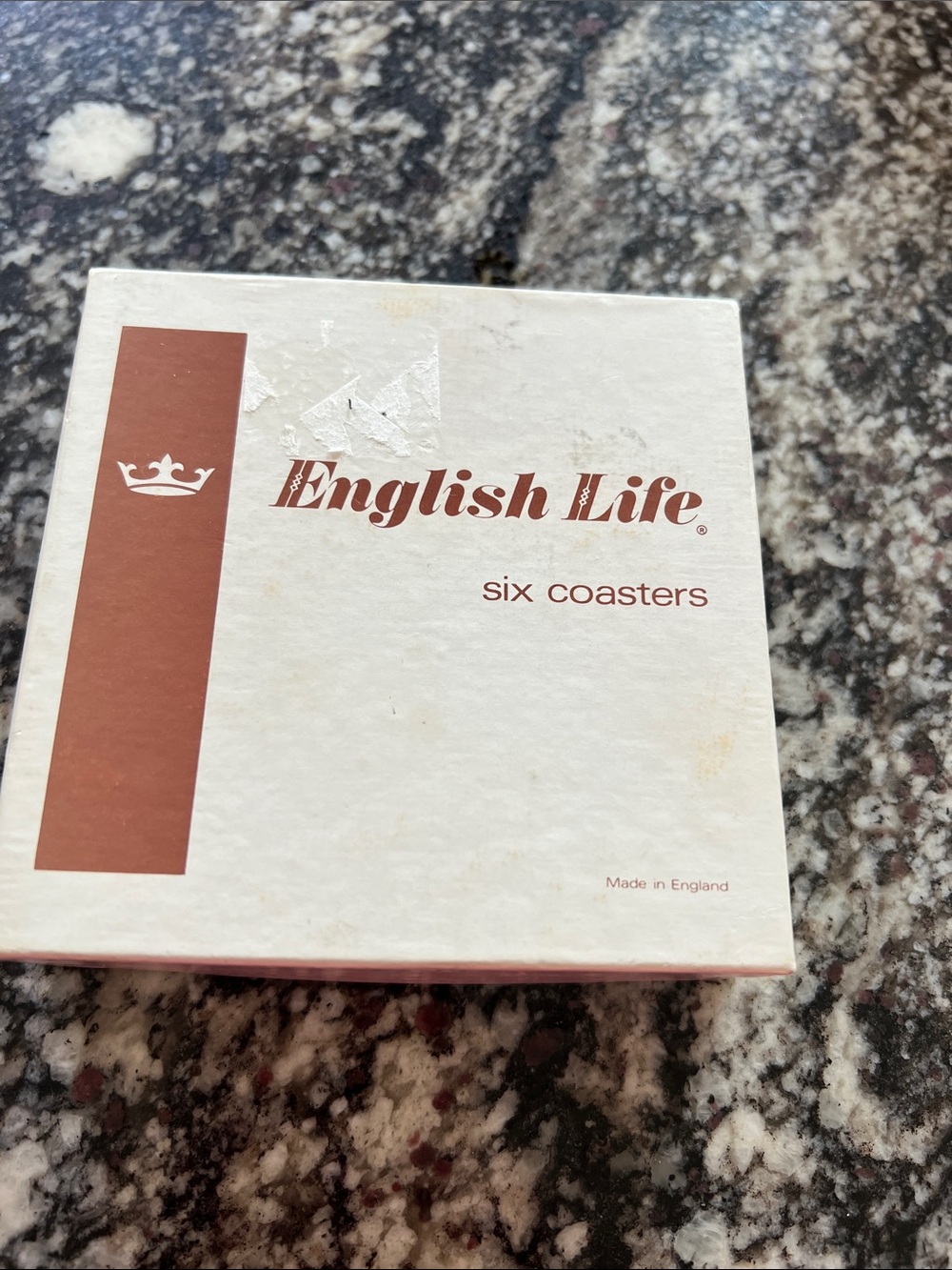 English Life Coaster Set - Folk Art- Set of 6